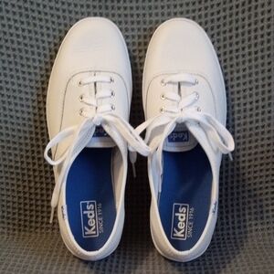 Women's White Classic Original Champion Keds Sneakers